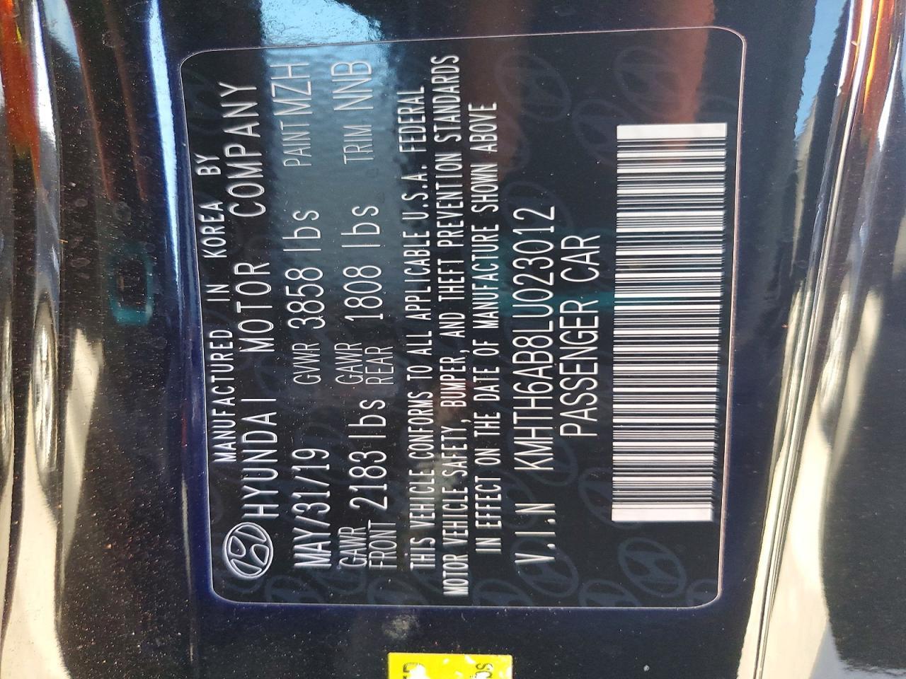 2020 Hyundai Veloster Turbo - zdjęcie 12