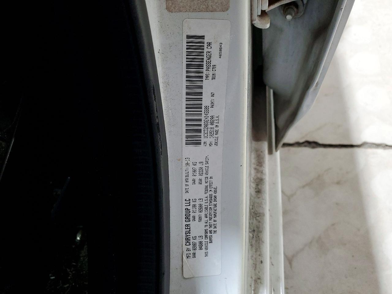 2014 Dodge Avenger Se - zdjęcie 12