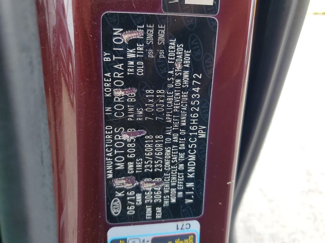 2017 Kia Sedona Ex - zdjęcie 13