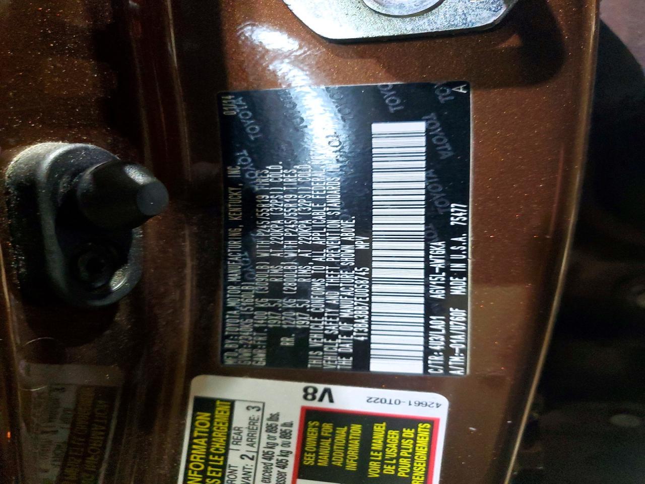 2014 Toyota Venza Le - zdjęcie 13