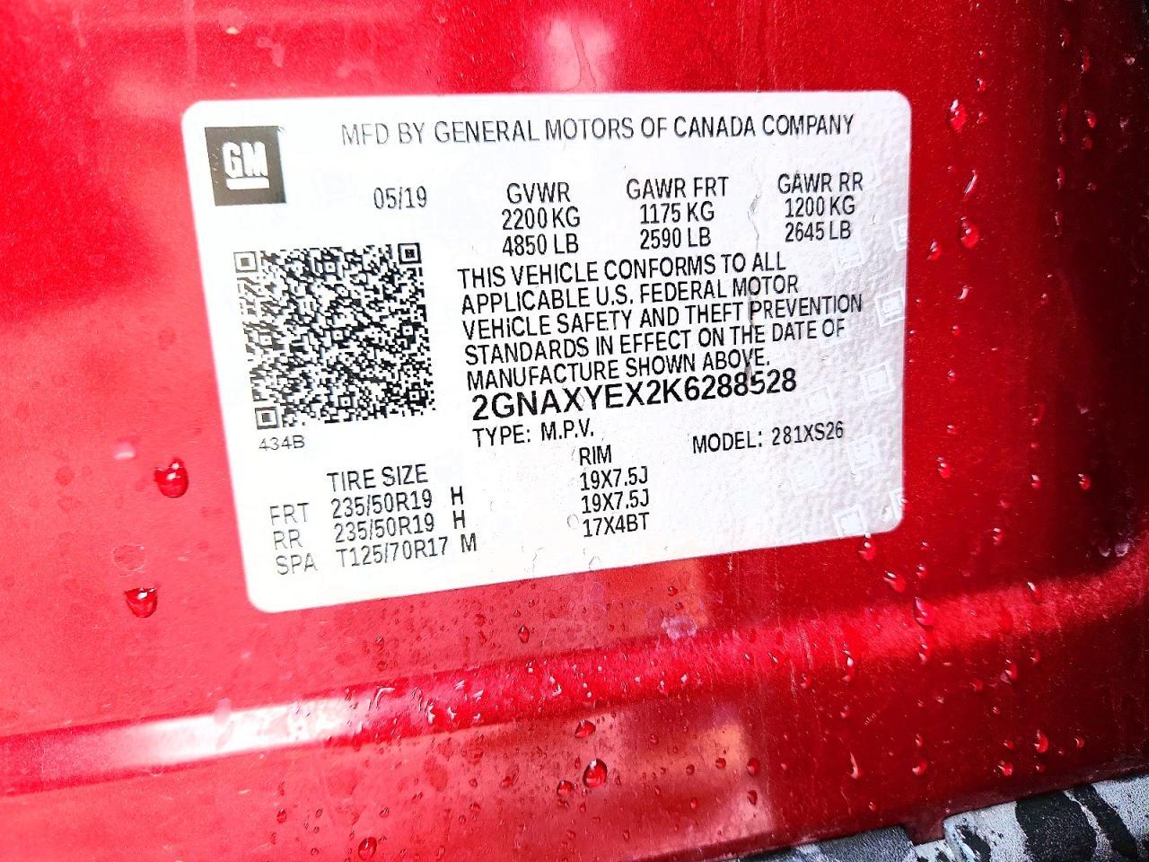 2019 Chevrolet Equinox Premier - zdjęcie 13