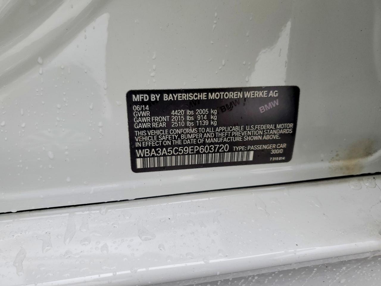 2014 BMW 328 I - zdjęcie 12