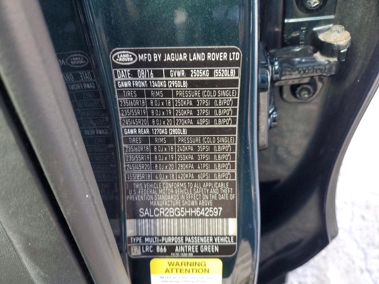 2017 Land Rover Discovery Sport Hse - zdjęcie 13