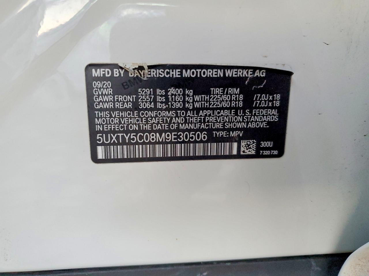 2021 BMW X3 xDrive30I - zdjęcie 13