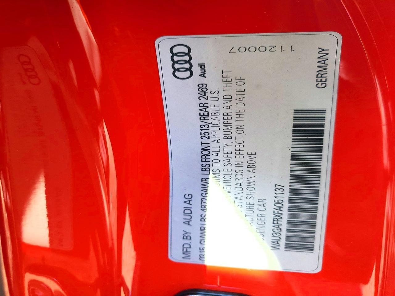 2015 Audi S5 Prestige - zdjęcie 12