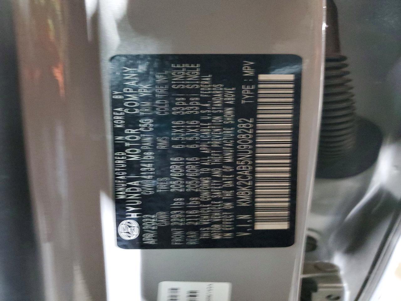 2022 Hyundai Kona Sel - zdjęcie 12