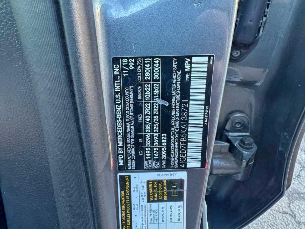 2019 Mercedes-Benz Gle Coupe 63 Amg-S - zdjęcie 10