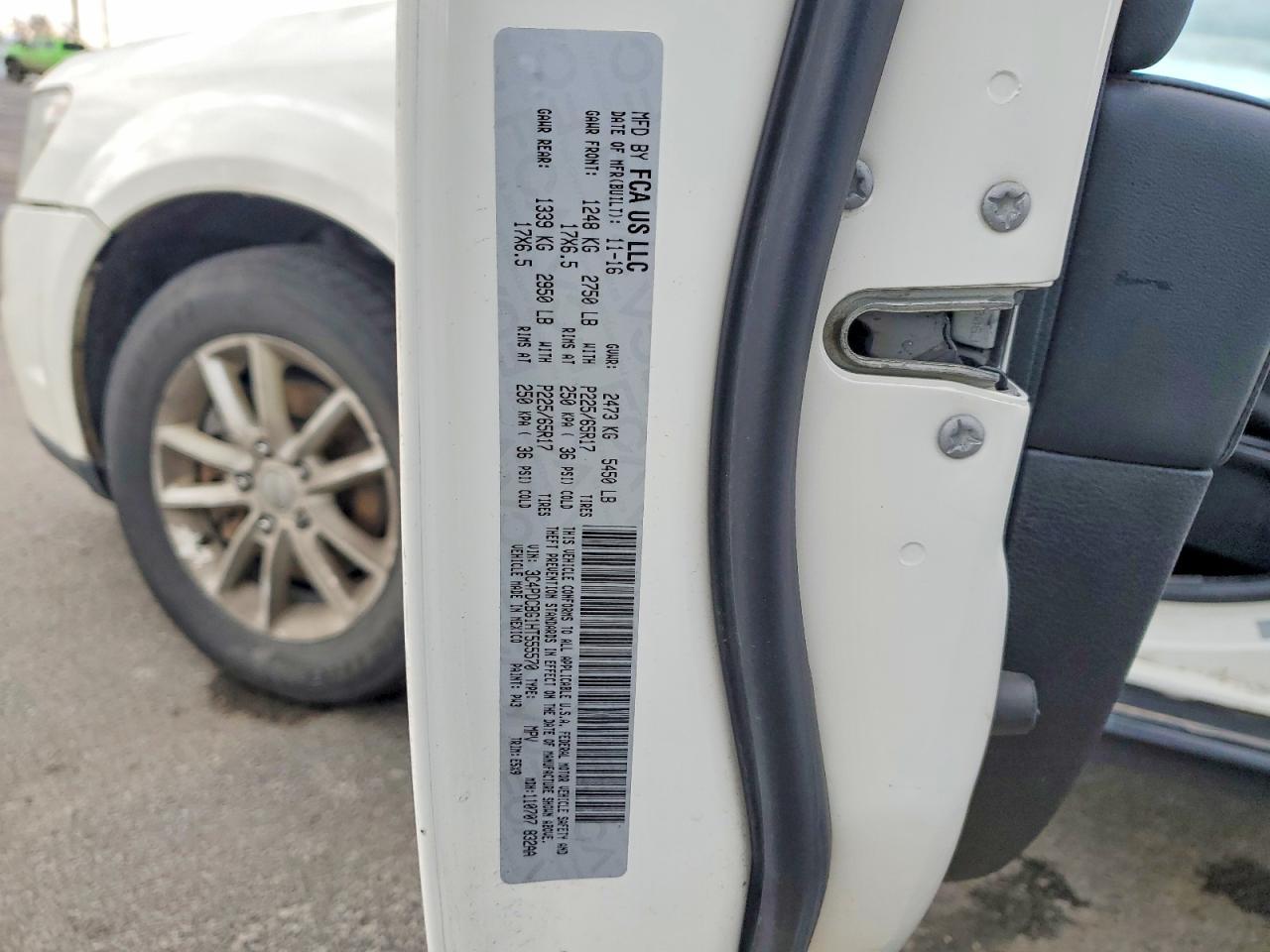 2017 Dodge Journey Sxt - zdjęcie 13