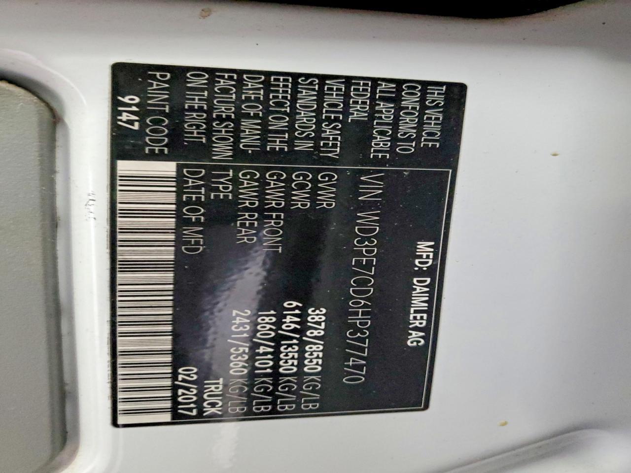 2017 Mercedes-Benz Sprinter 2500 - zdjęcie 13