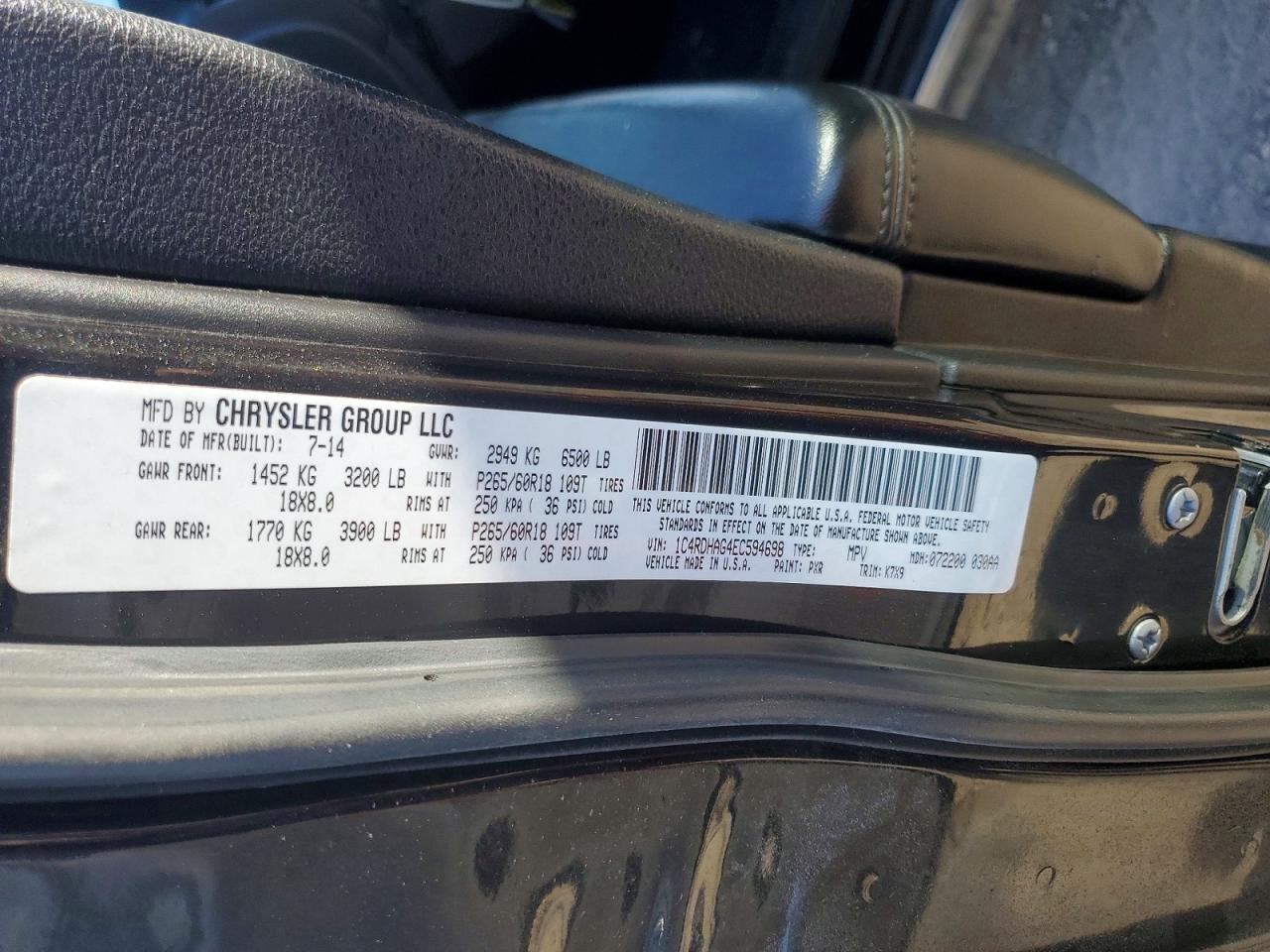 2014 Dodge Durango Sxt - zdjęcie 12