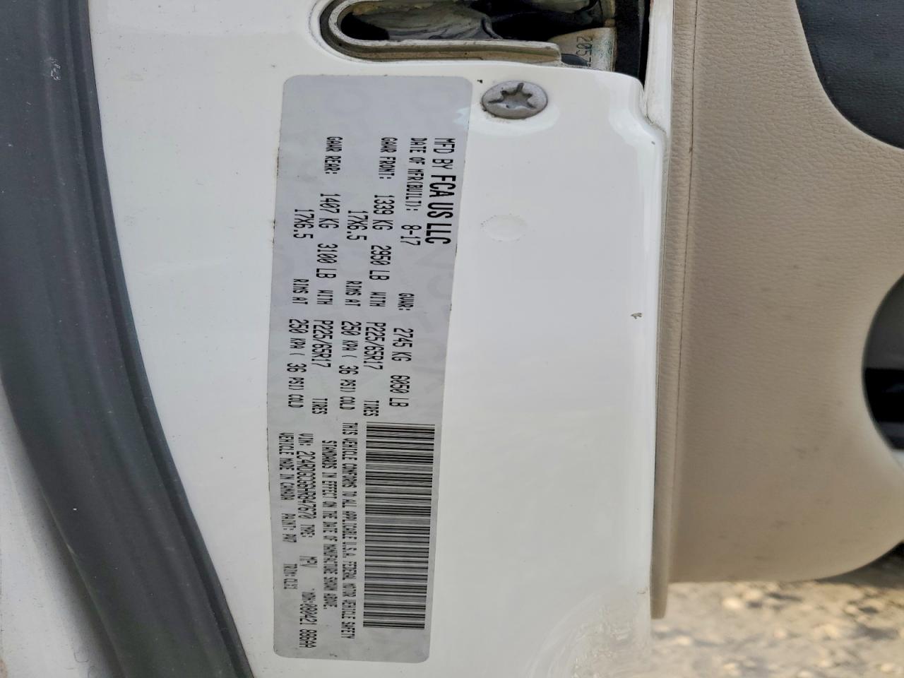 2017 Dodge Grand Caravan Sxt - zdjęcie 13