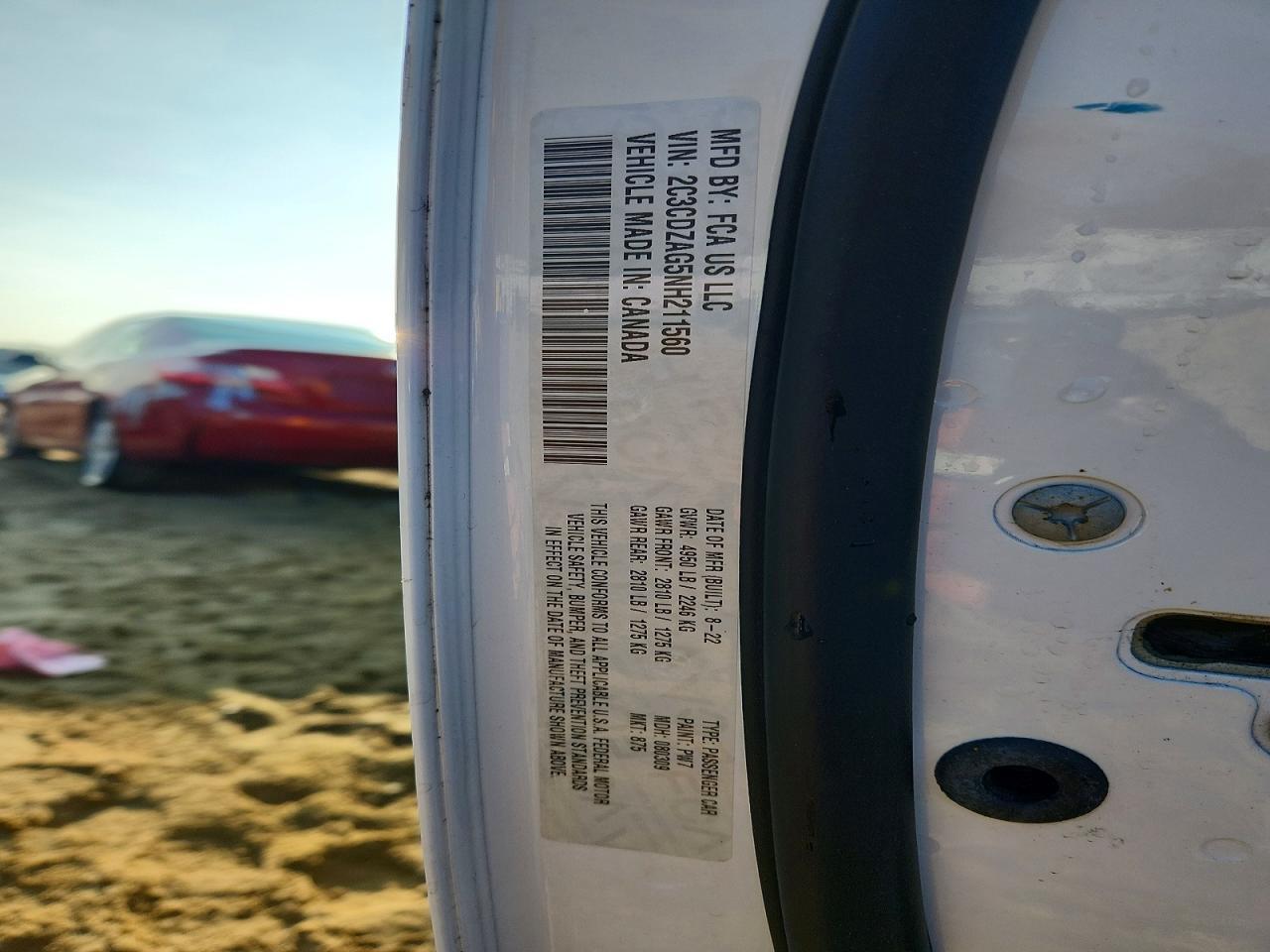 2022 Dodge Challenger Sxt - zdjęcie 12