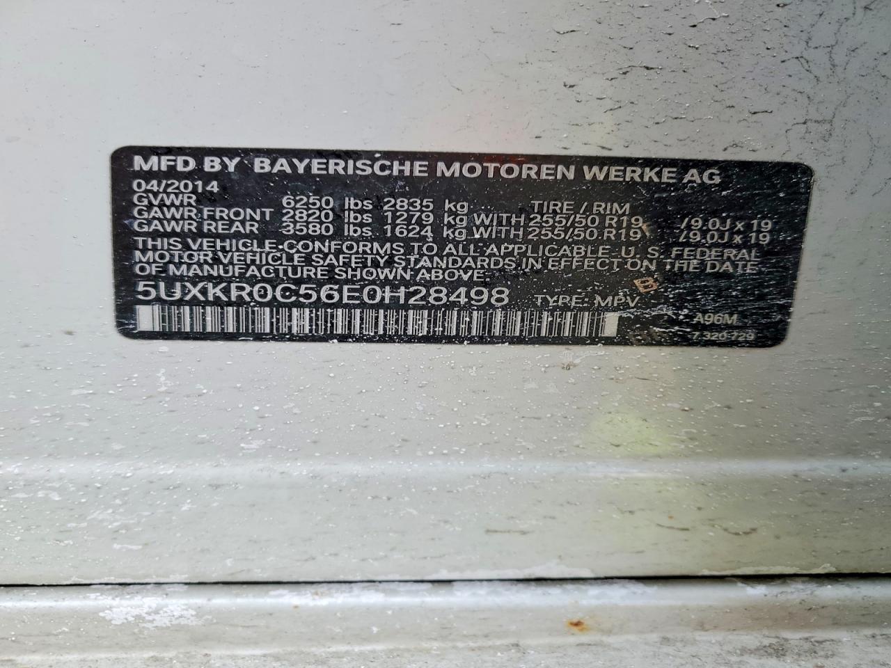 2014 BMW X5 xDrive35I - zdjęcie 12