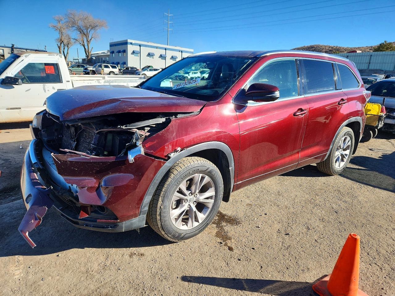 2014 Toyota Highlander Xle - zdjęcie główne