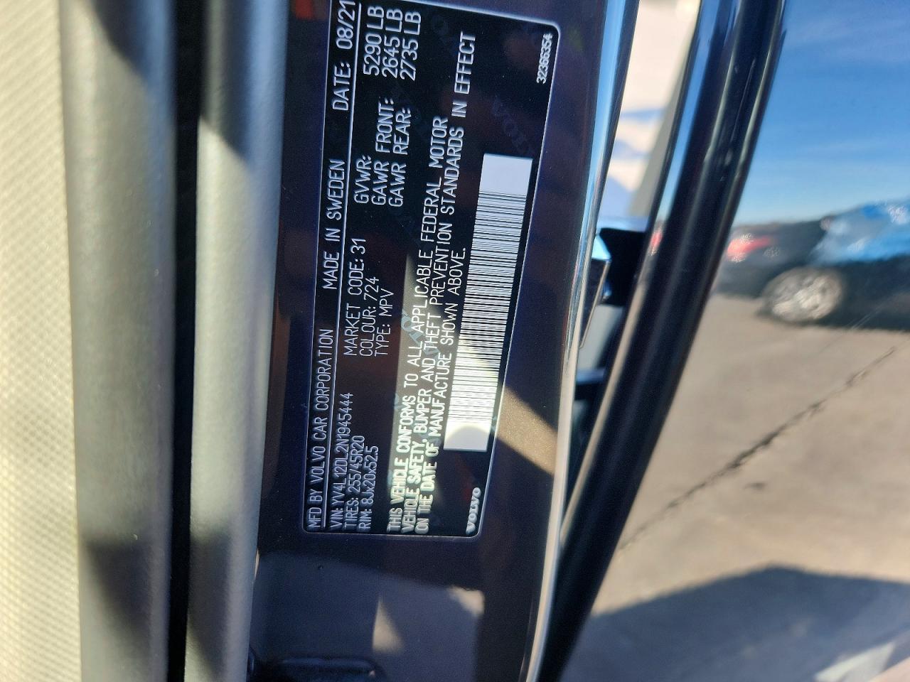 2022 Volvo Xc60 B5 Inscription - zdjęcie 13