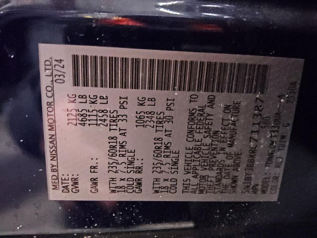 2024 Nissan Rogue Sv - zdjęcie 13