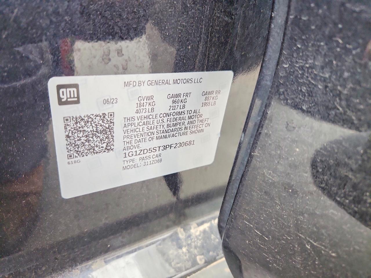 2023 Chevrolet Malibu Lt - zdjęcie 12