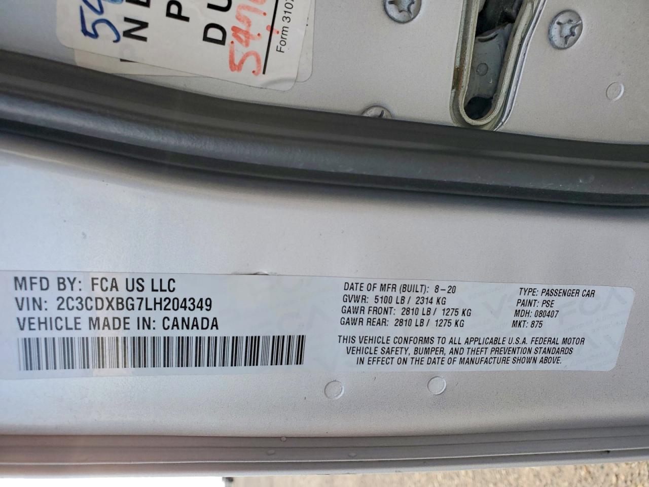 2020 Dodge Charger Sxt - zdjęcie 13