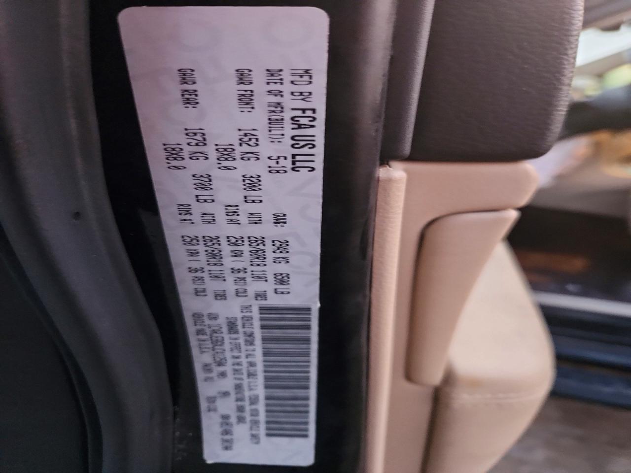 2018 Jeep Grand Cherokee Limited - zdjęcie 12