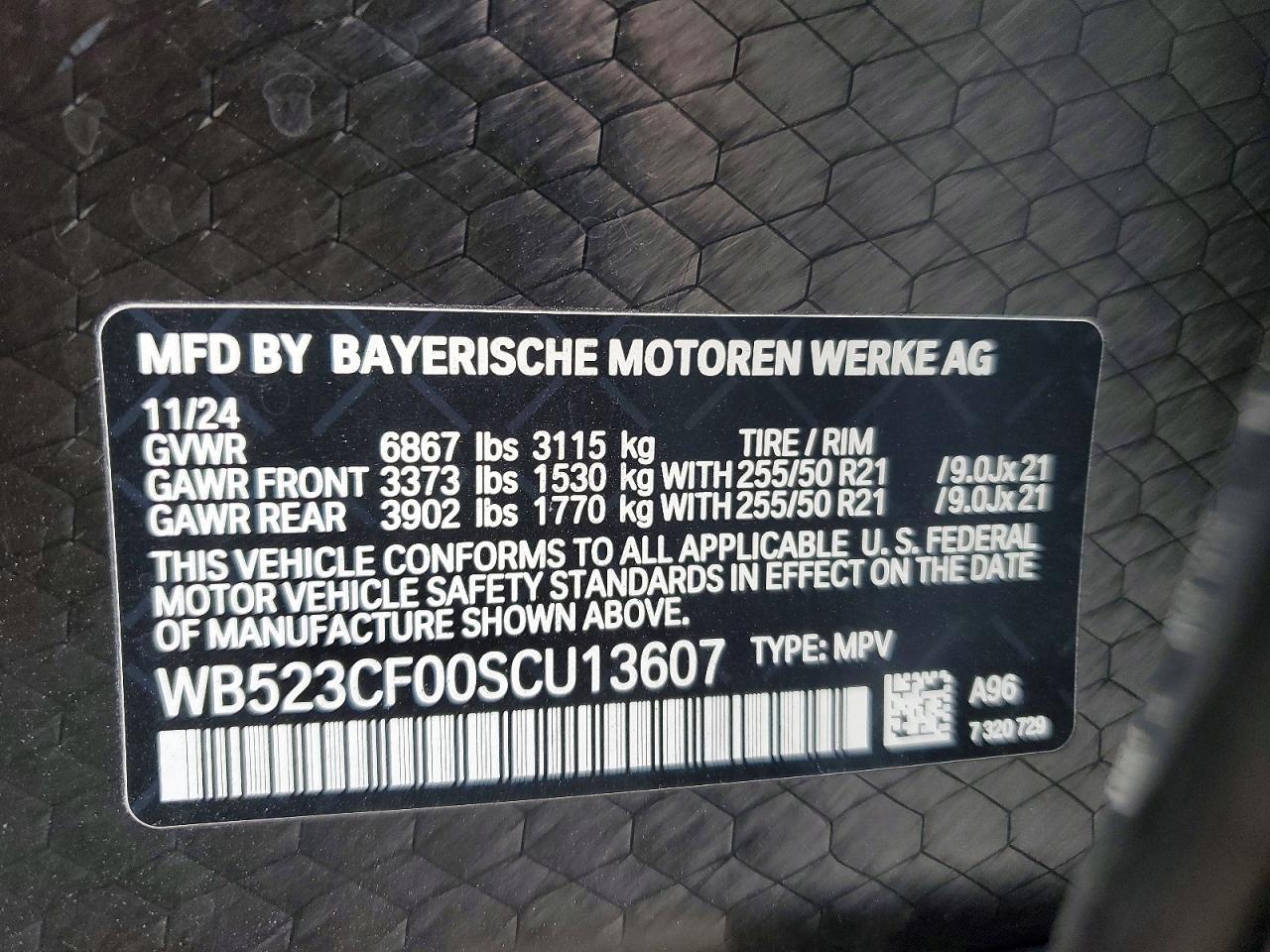 2025 BMW Ix xDrive50 - zdjęcie 14