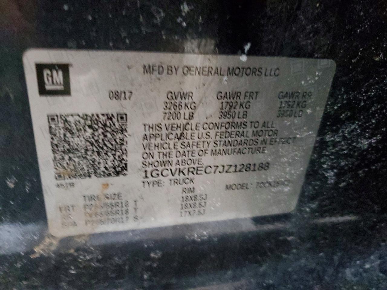 2018 Chevrolet Silverado K1500 Lt - zdjęcie 13