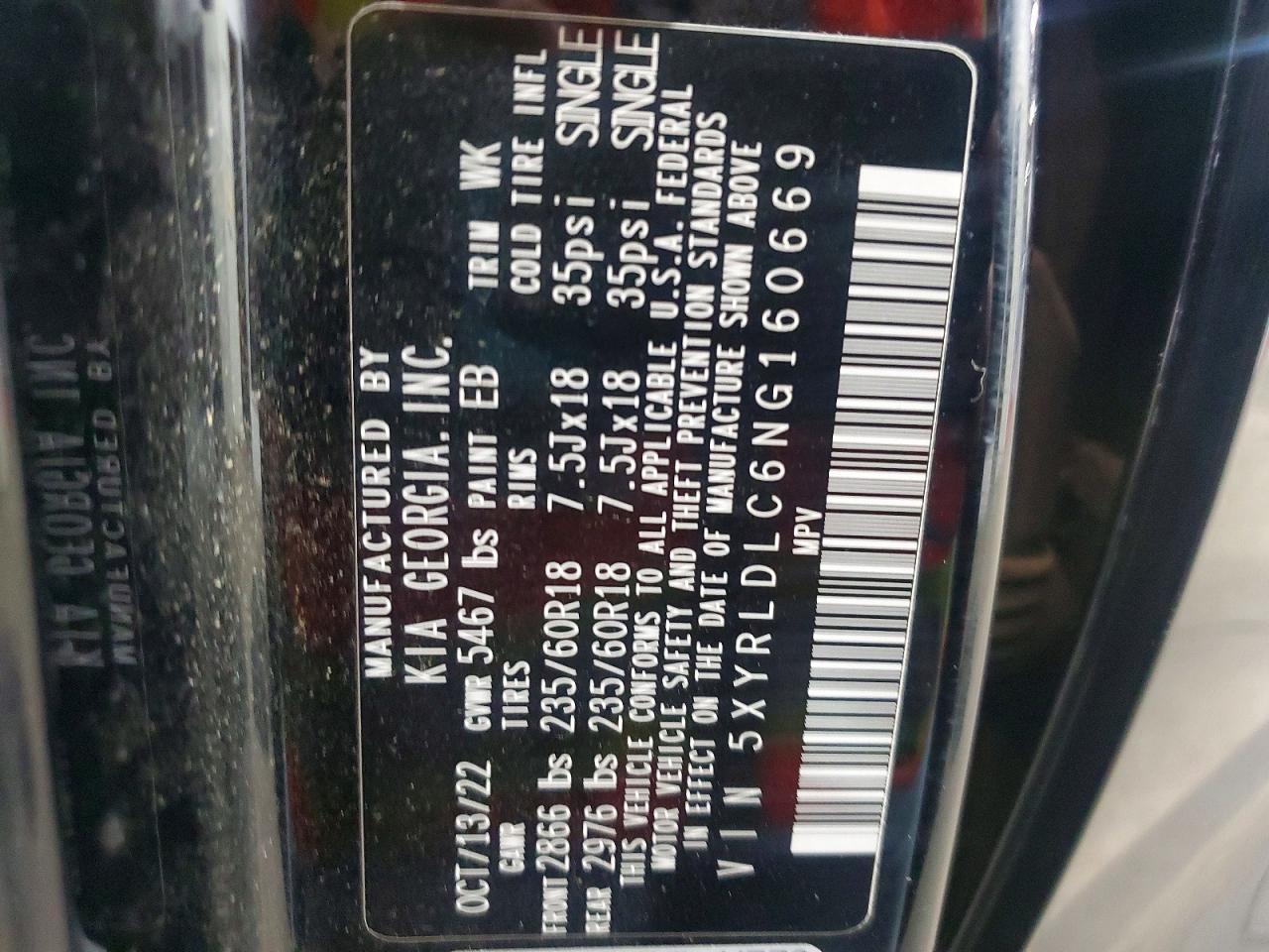 2022 Kia Sorento S - zdjęcie 13