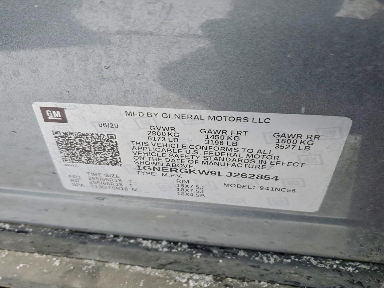 2020 Chevrolet Traverse Lt - zdjęcie 13