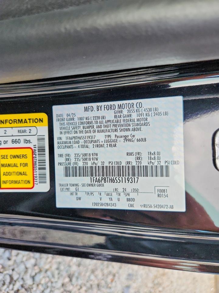 2025 Ford Mustang - zdjęcie 12