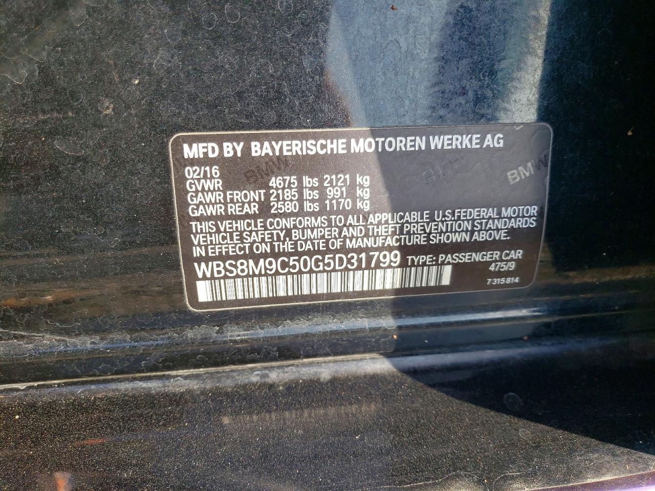 2016 BMW M3 - zdjęcie 12