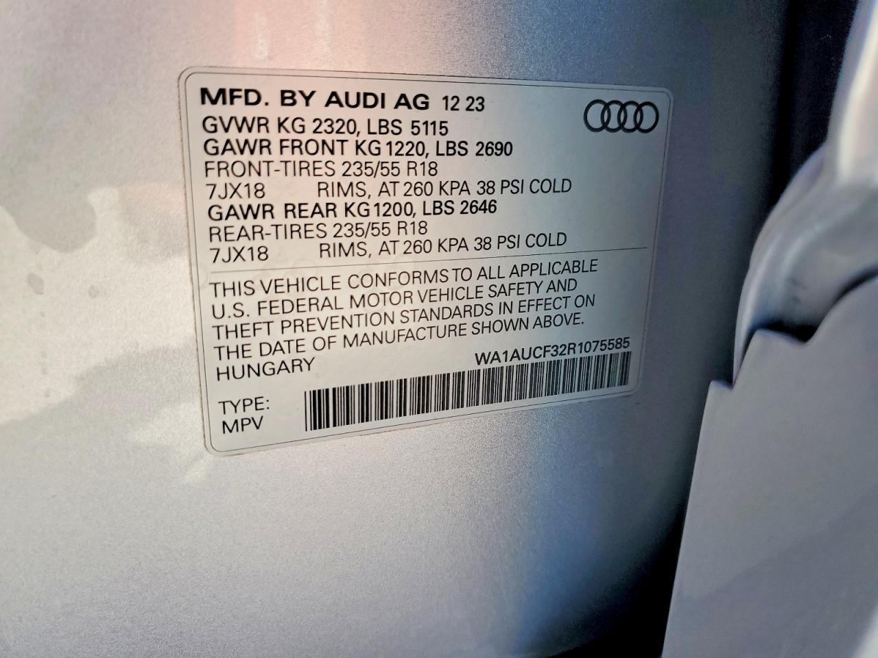 2024 Audi Q3 Premium 40 - zdjęcie 13