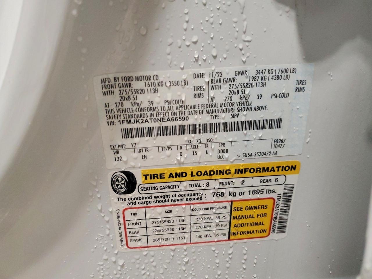 2022 Ford Expedition Max Limited - zdjęcie 13