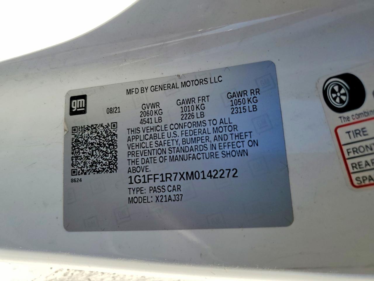 2021 Chevrolet Camaro Lz - zdjęcie 12