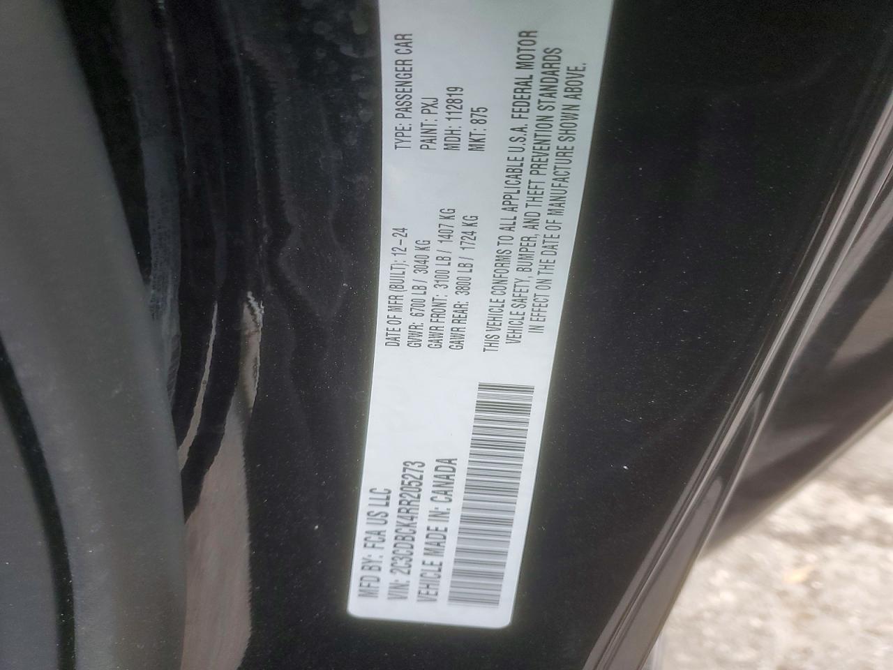 2024 Dodge Charger Daytona R/T - zdjęcie 12