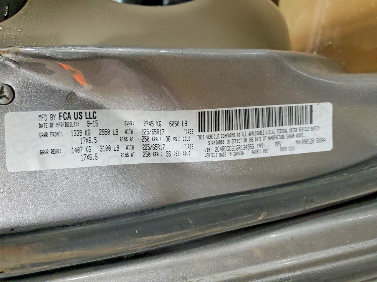 2016 Dodge Grand Caravan Sxt - zdjęcie 13