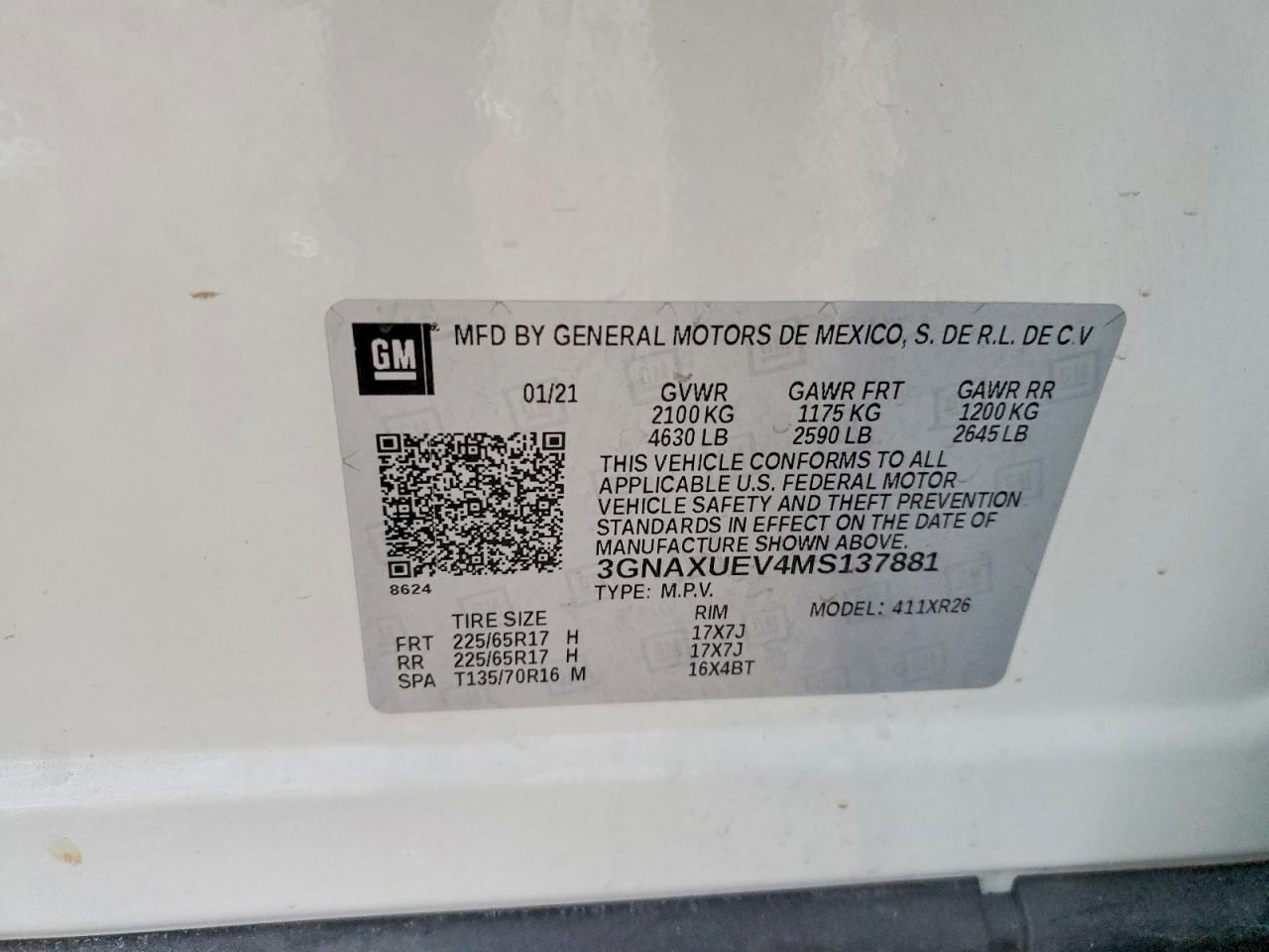 2021 Chevrolet Equinox Lt - zdjęcie 13