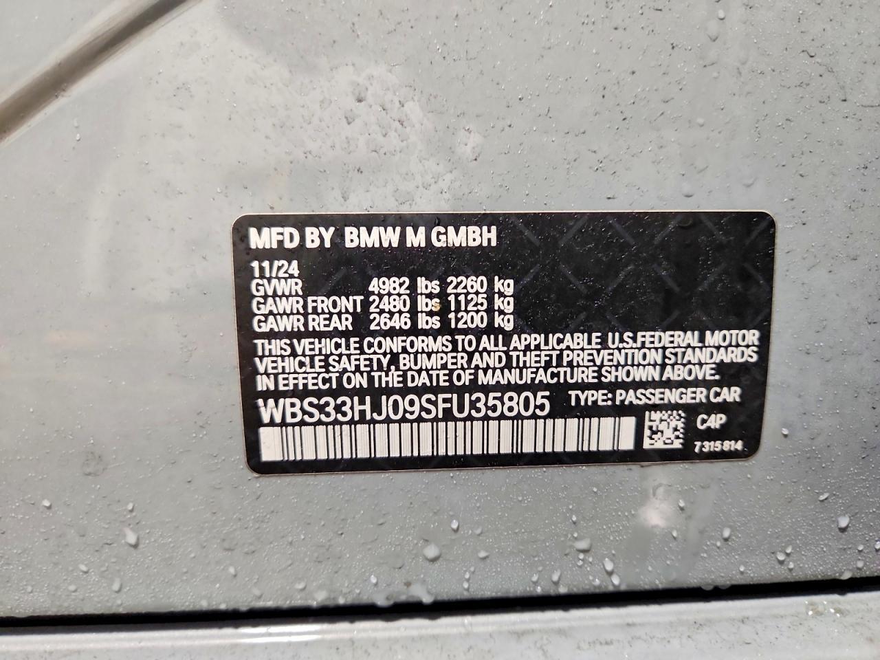 2025 BMW M3 Competition - zdjęcie 12