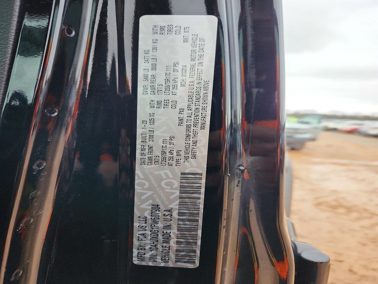 2023 Jeep Wrangler Sport - zdjęcie 12
