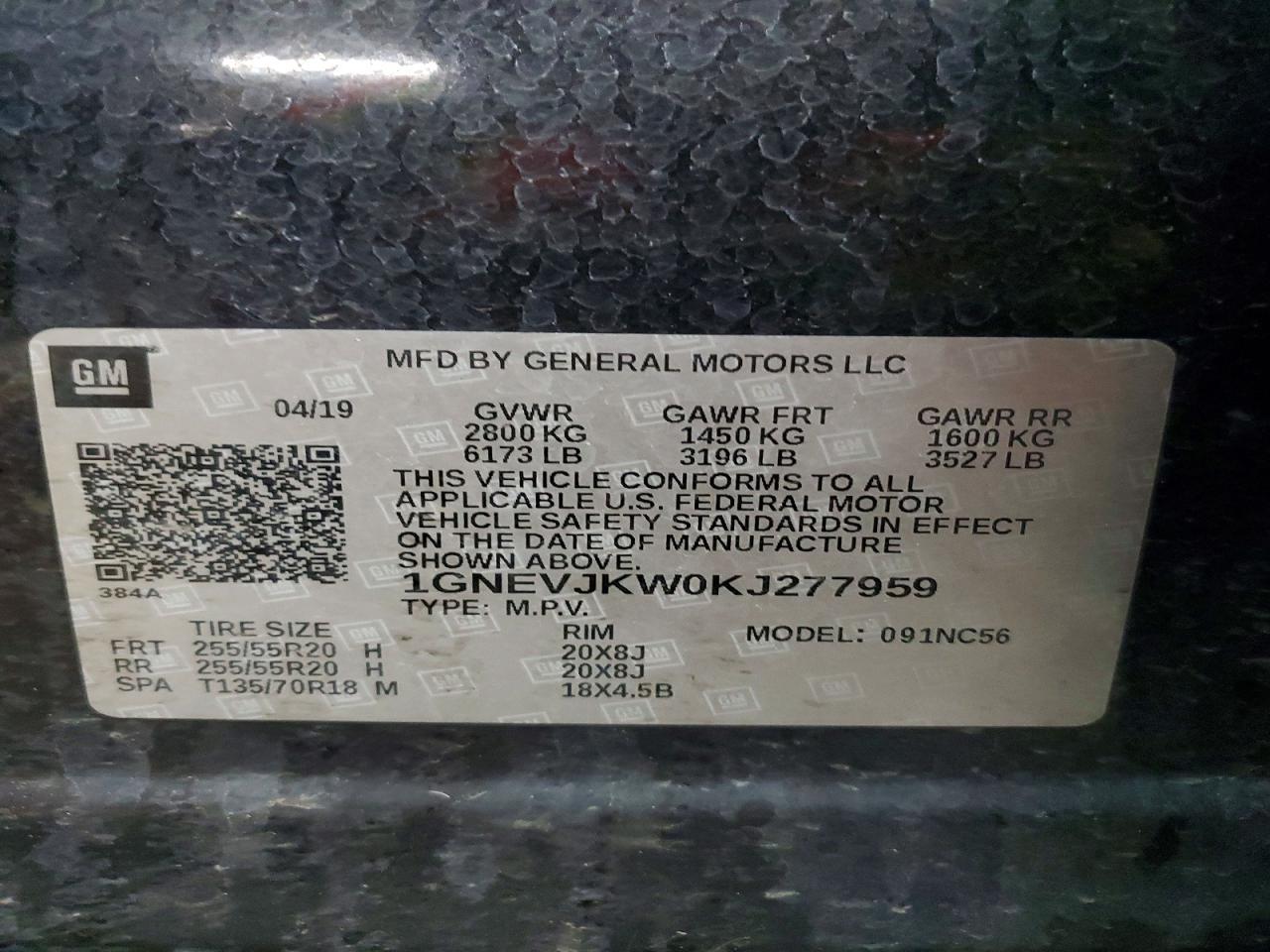 2019 Chevrolet Traverse High Country - zdjęcie 14