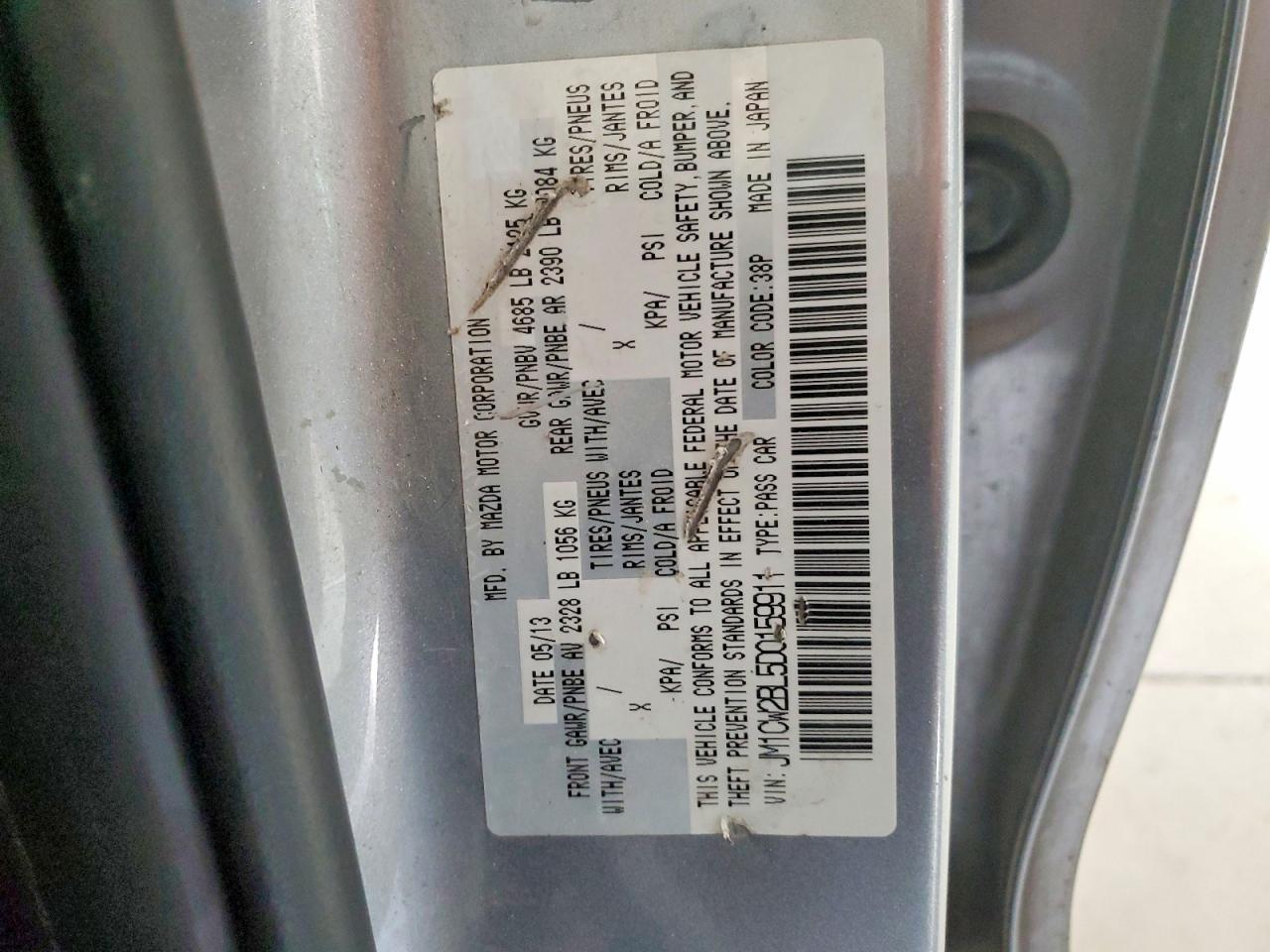 2013 Mazda 5 - zdjęcie 13