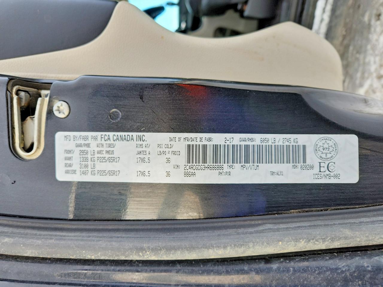 2017 Dodge Grand Caravan Crew - zdjęcie 13