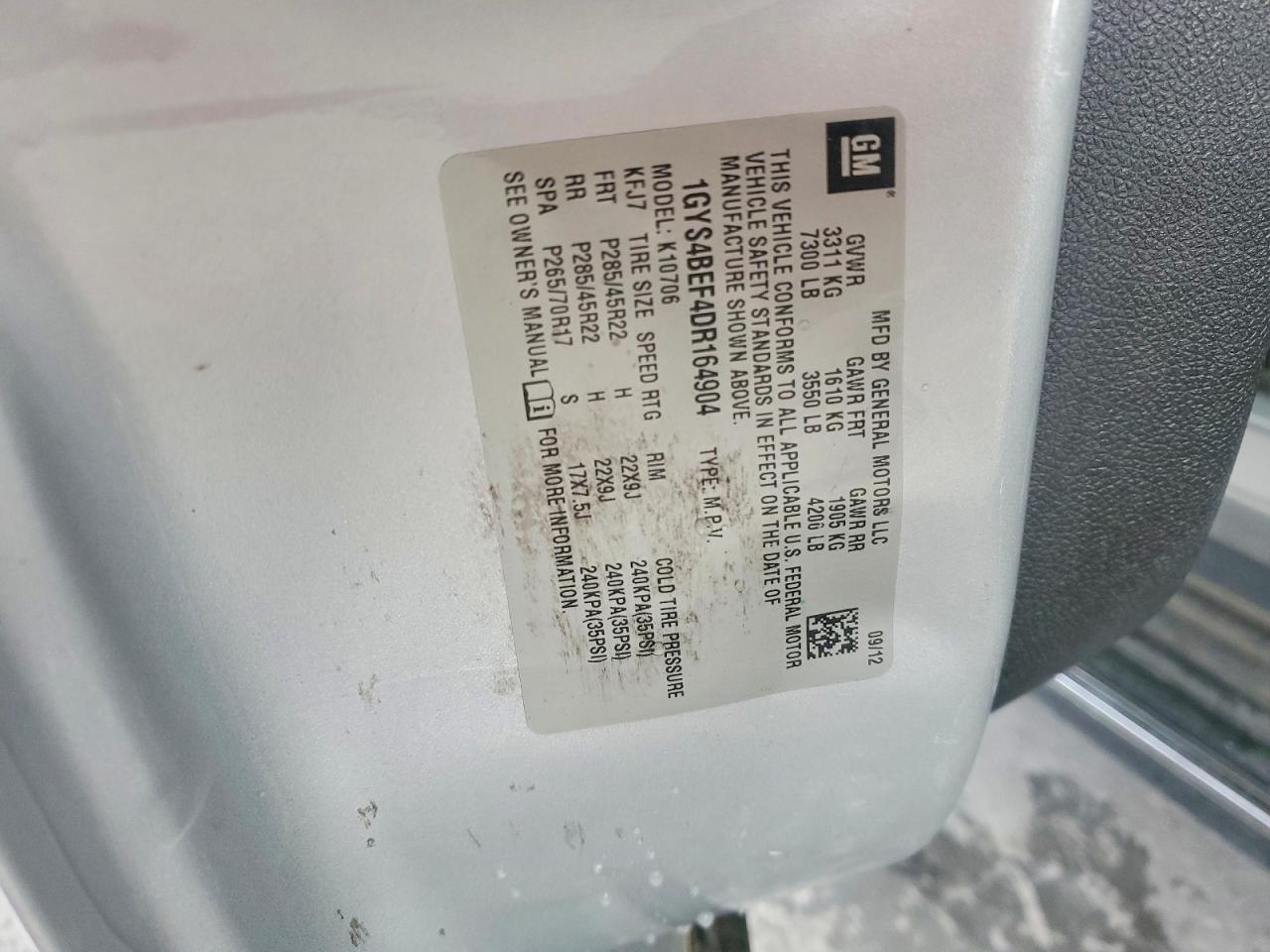 2013 Cadillac Escalade Luxury - zdjęcie 12