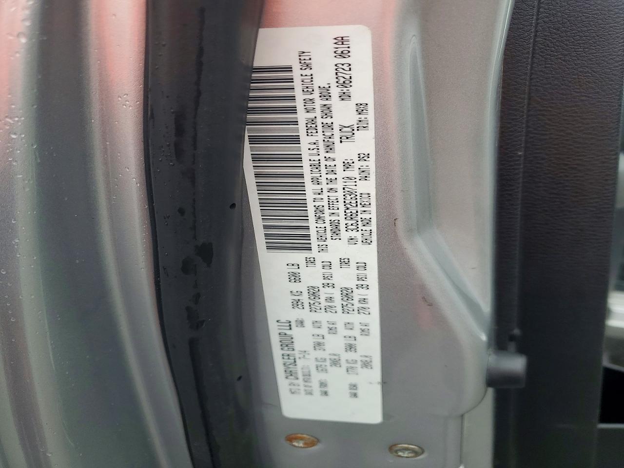 2014 Ram 1500 Slt - zdjęcie 12