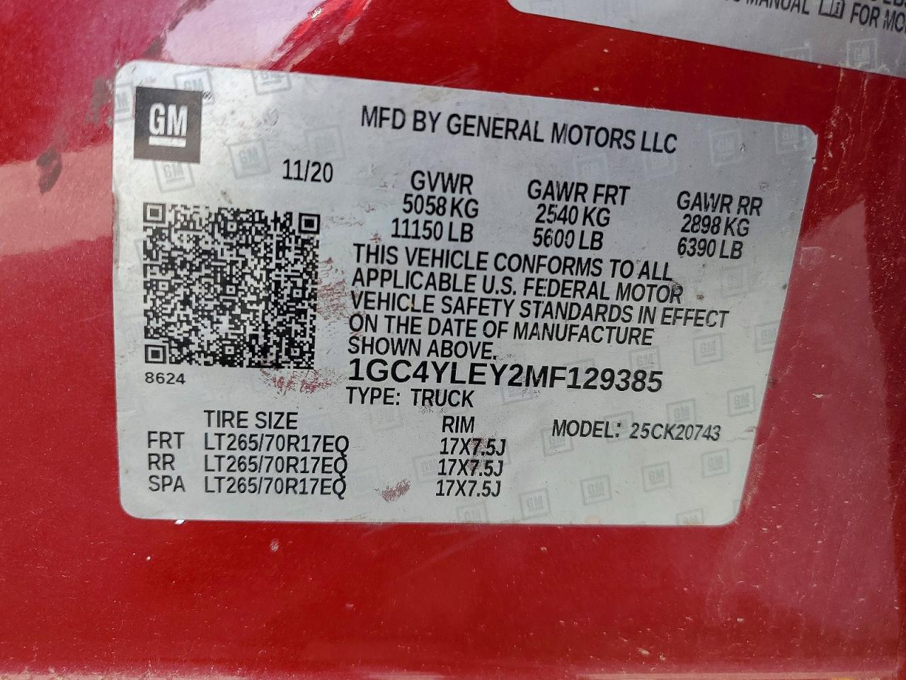 2021 Chevrolet Silverado K2500 Heavy Duty - zdjęcie 12