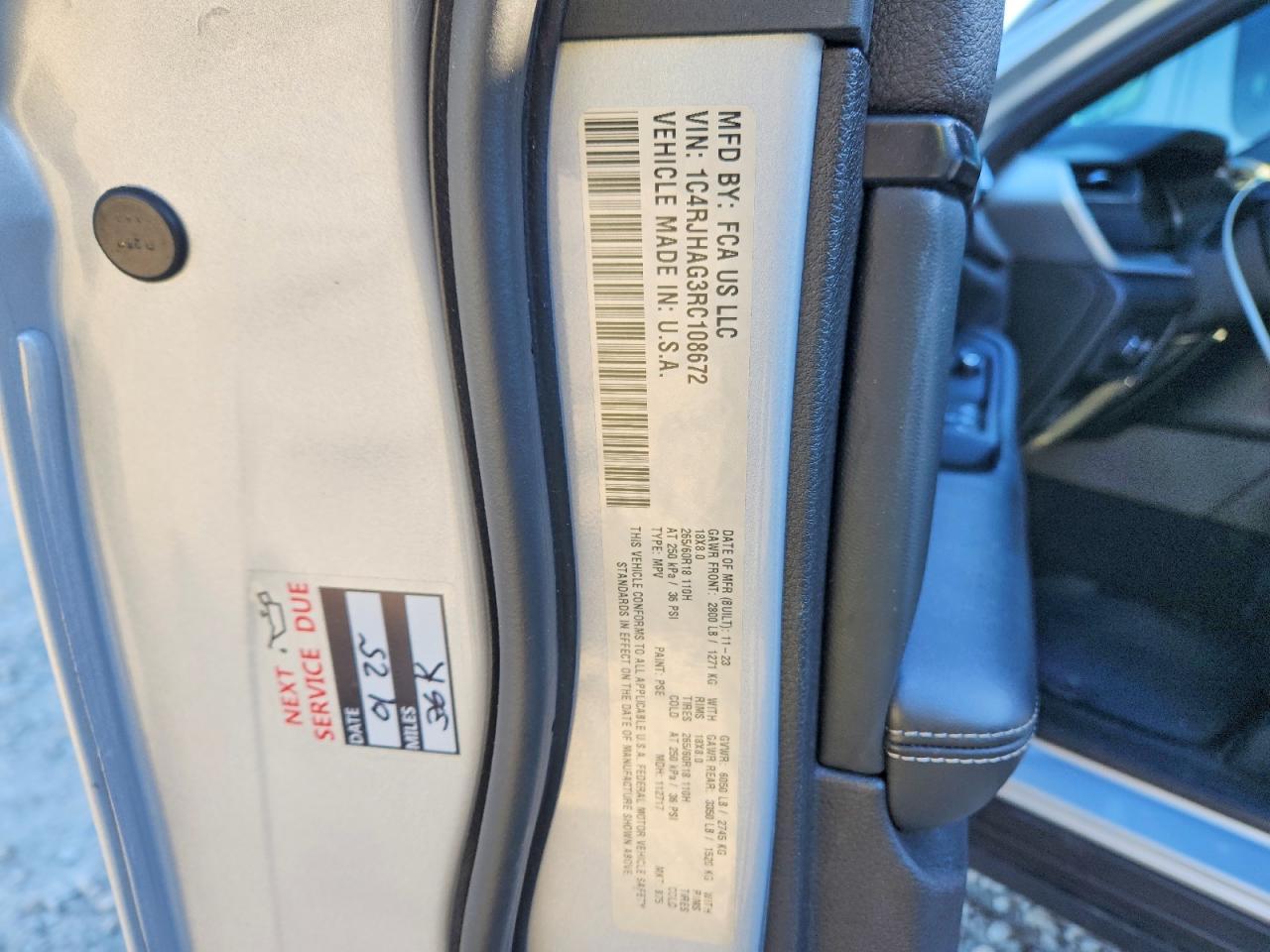 2024 Jeep Grand Cherokee Laredo - zdjęcie 13