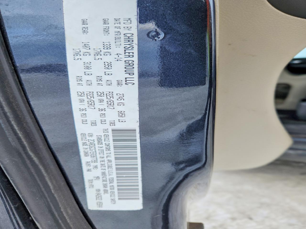 2014 Dodge Grand Caravan Sxt - zdjęcie 13