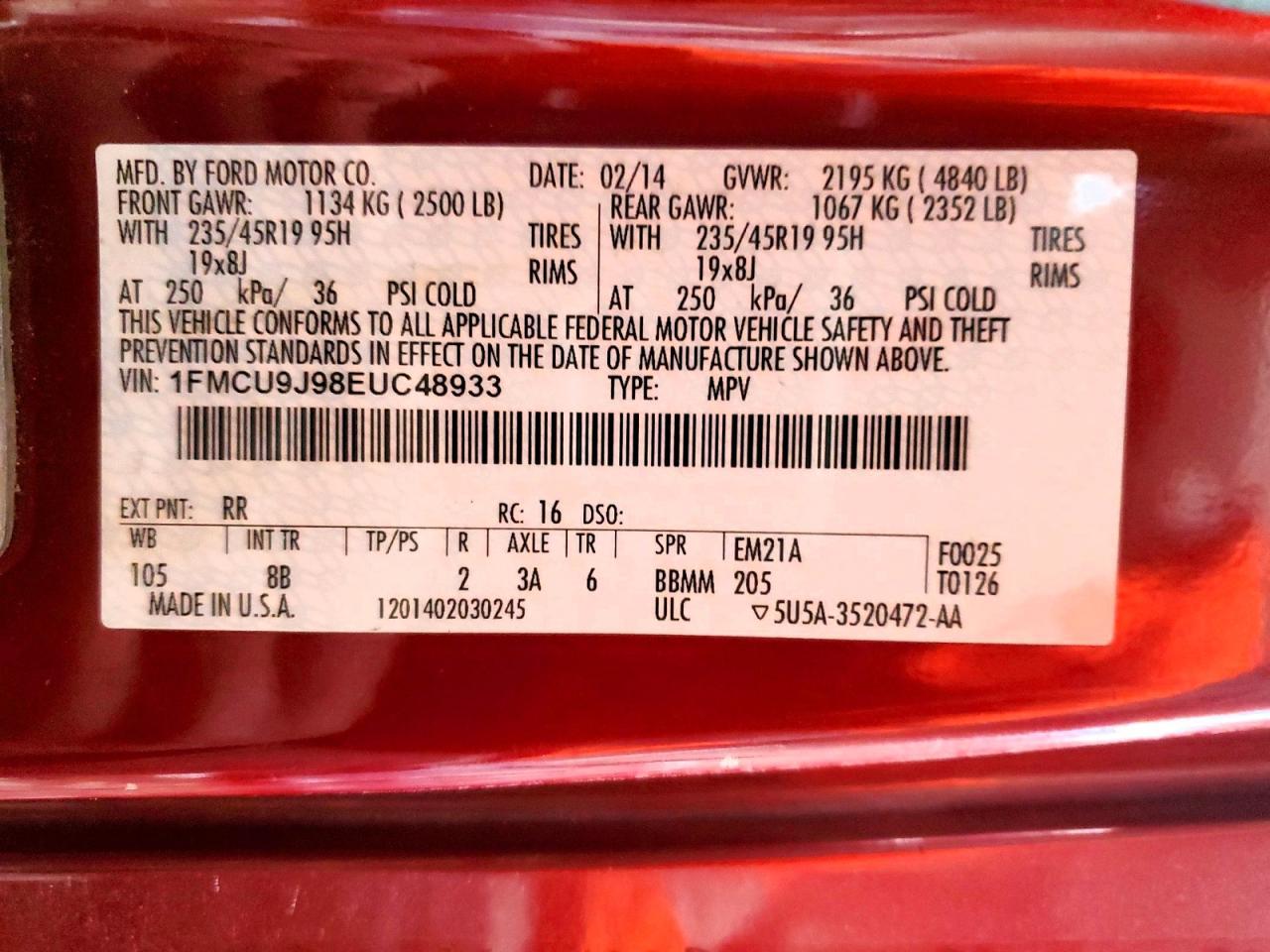 2014 Ford Escape Titanium - zdjęcie 14