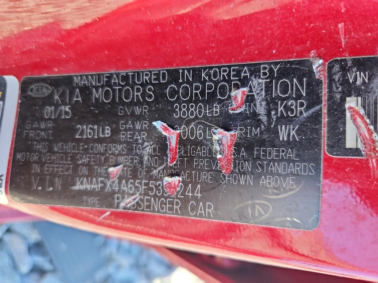 2015 Kia Forte Lx - zdjęcie 12
