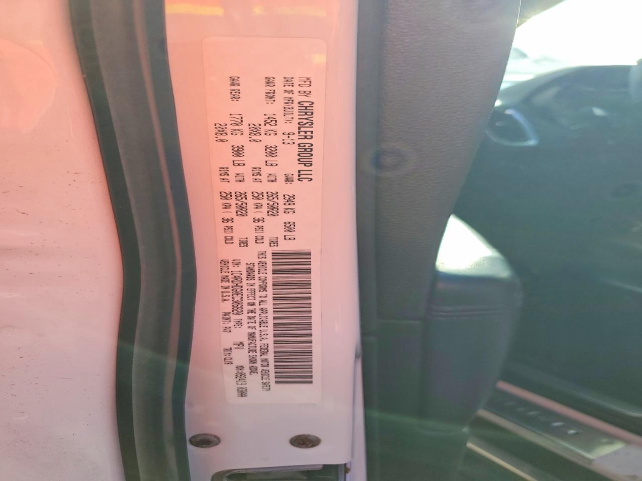 2014 Dodge Durango Limited - zdjęcie 13