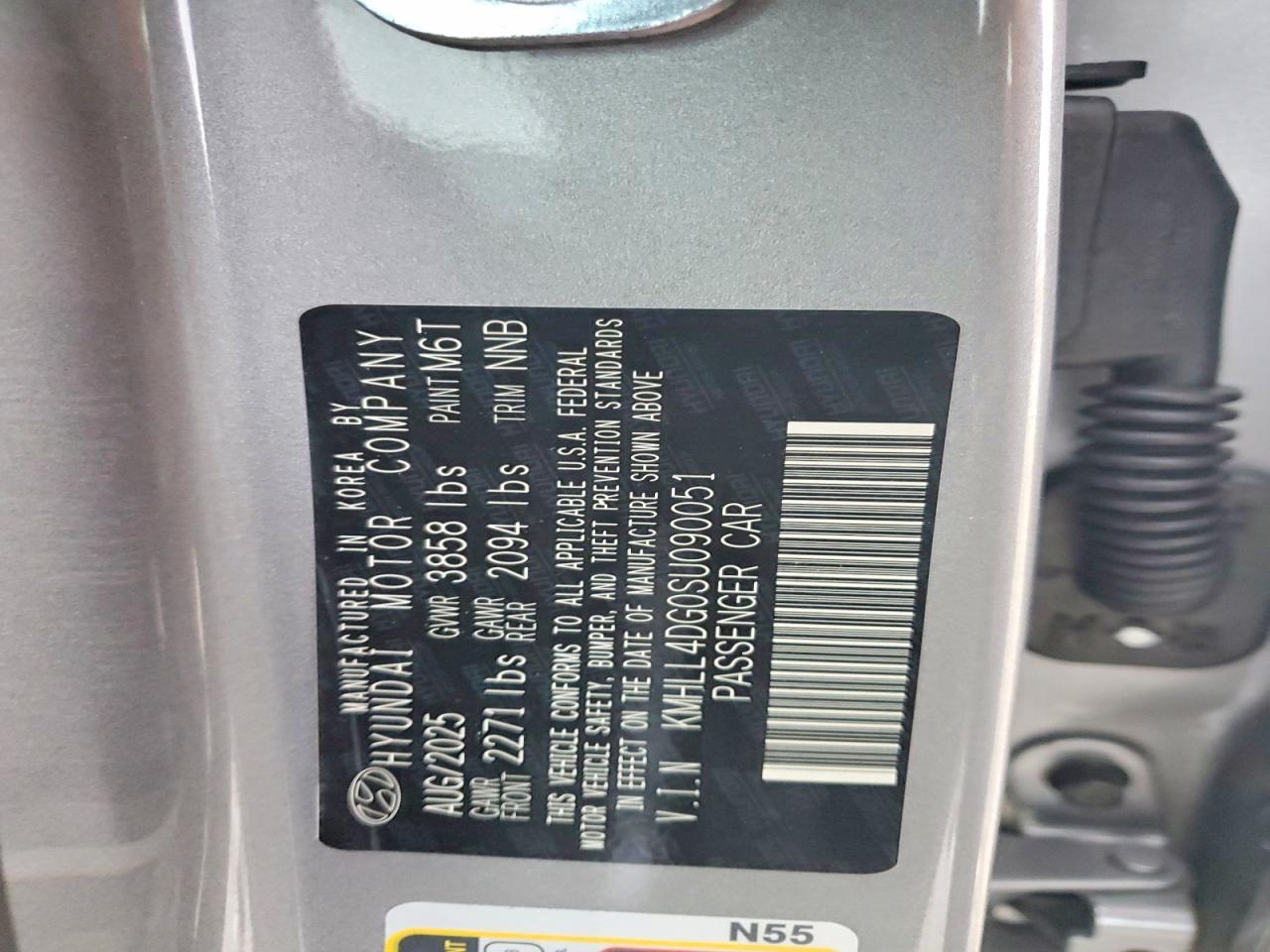 2025 Hyundai Elantra Se - zdjęcie 13