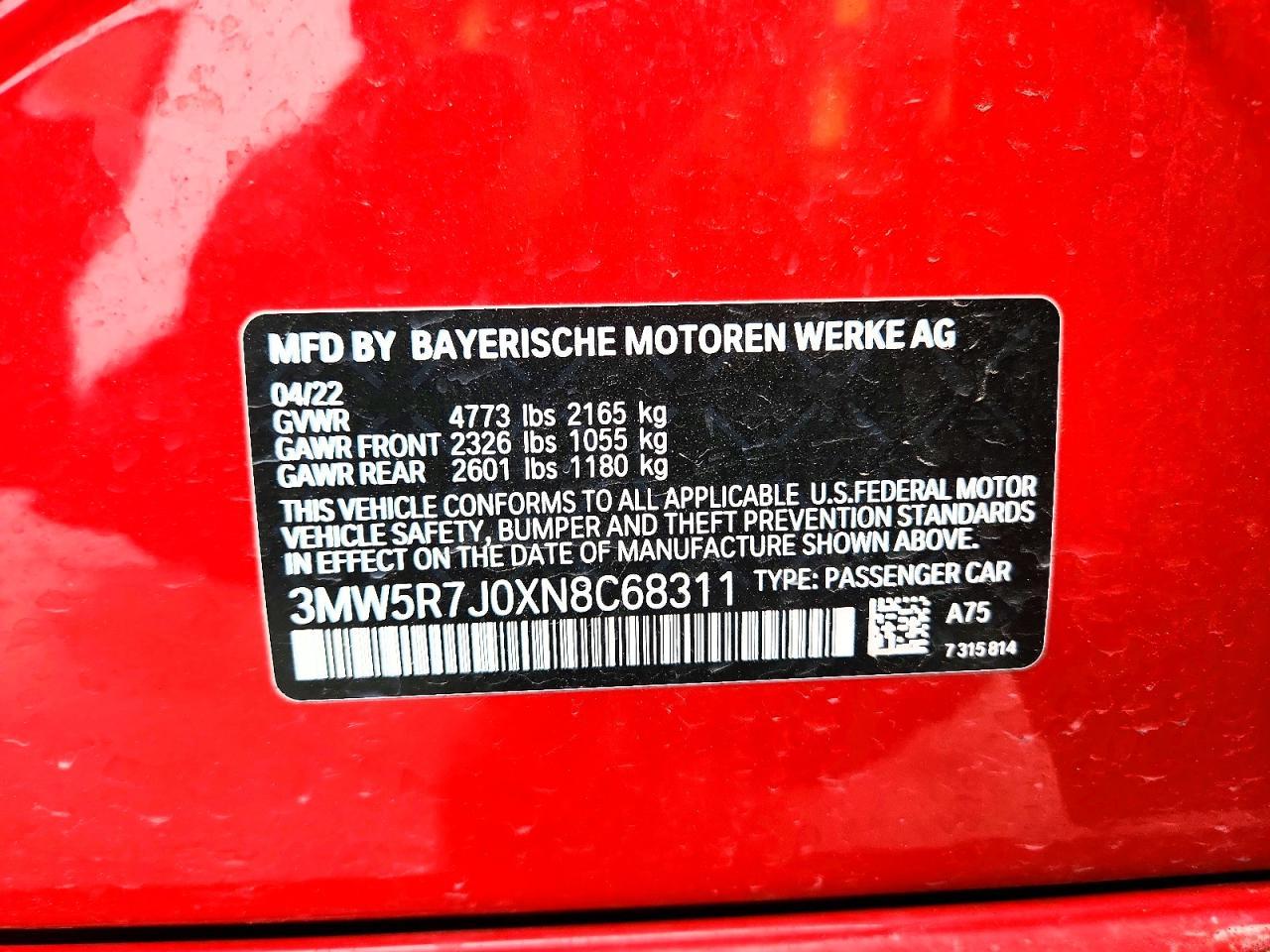 2022 BMW 330Xi - zdjęcie 13